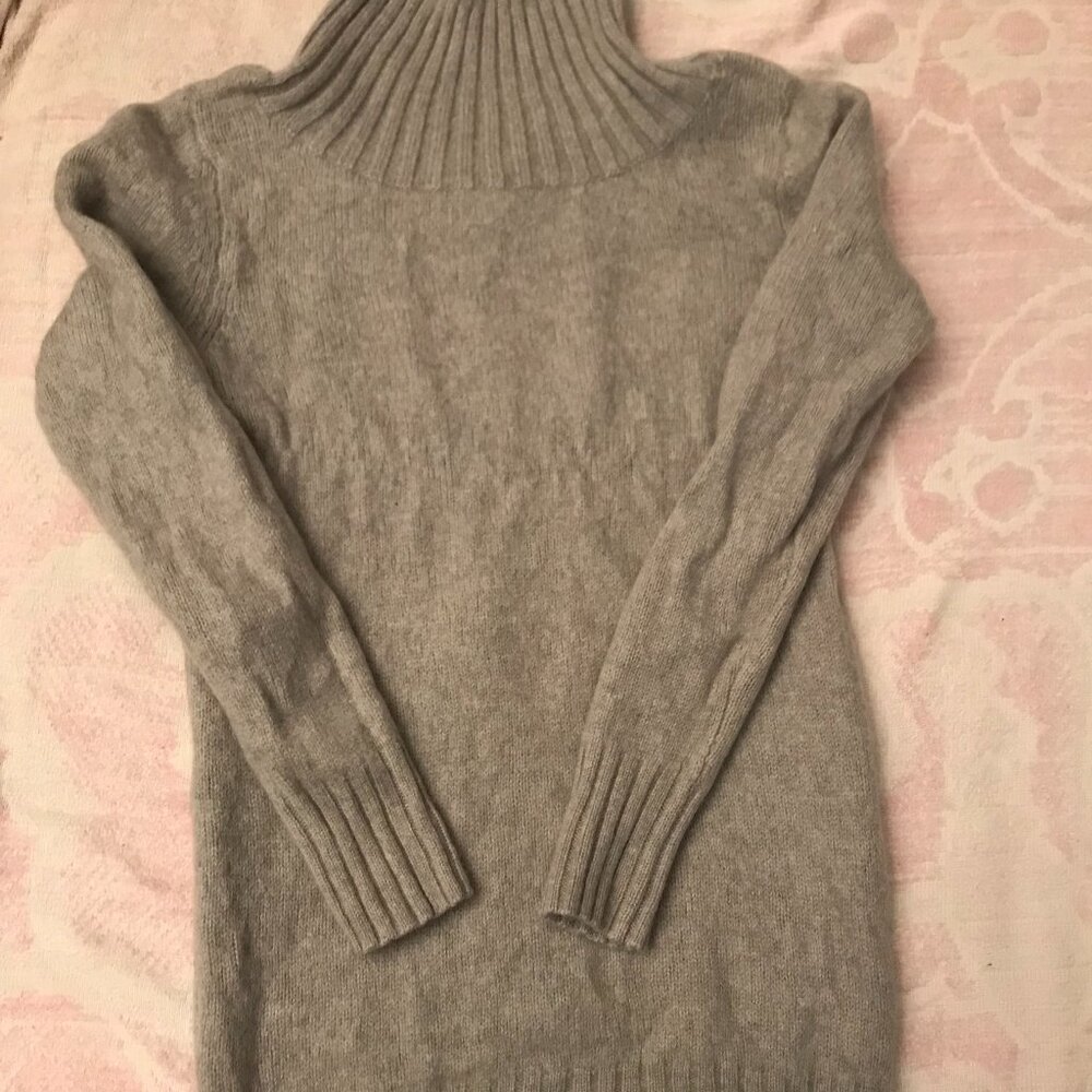 Saks Fifth Avenue Cashmere Womens Long Sleeve Turtleneck Sweater